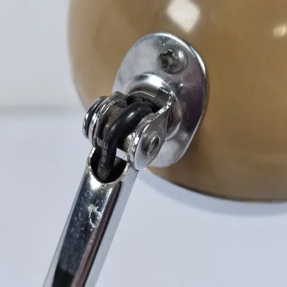 Hamilton Atomic Telescoping Orb Eyeball Desk Lamp 1960’s Mid Century Modern Work - Picture 10 of 16